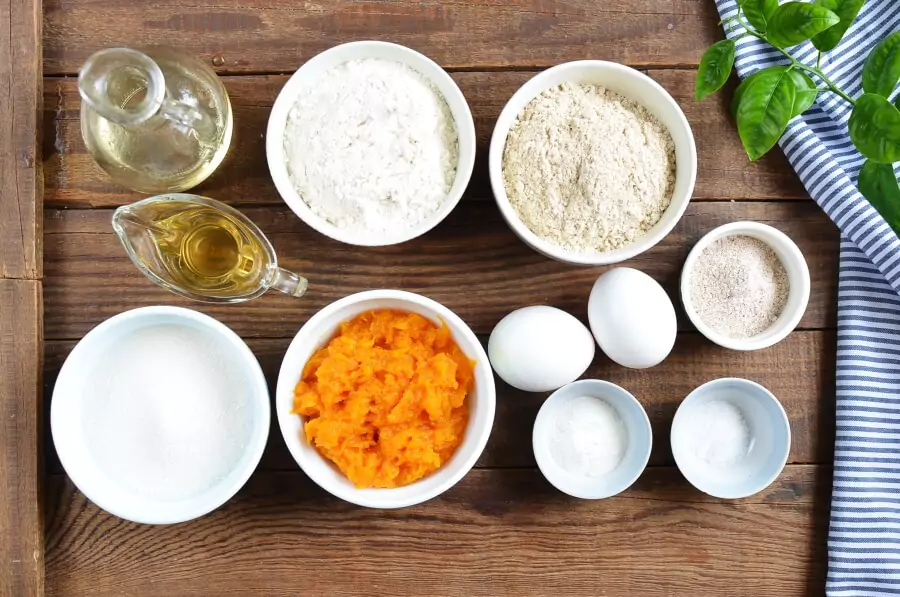 Ingredients for Pumpkin Biscotti