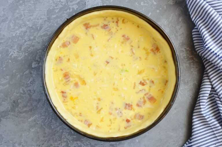 Step 9 - Quiche Lorraine