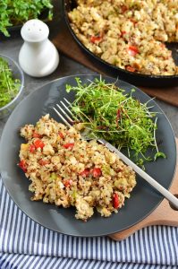 Quinoa Unstuffed Peppers