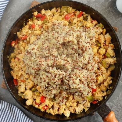 Quinoa Unstuffed Peppers recipe - step 4