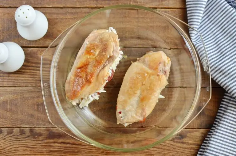 Step 8 - Red Pepper and Mozzarella Stuffed Chicken
