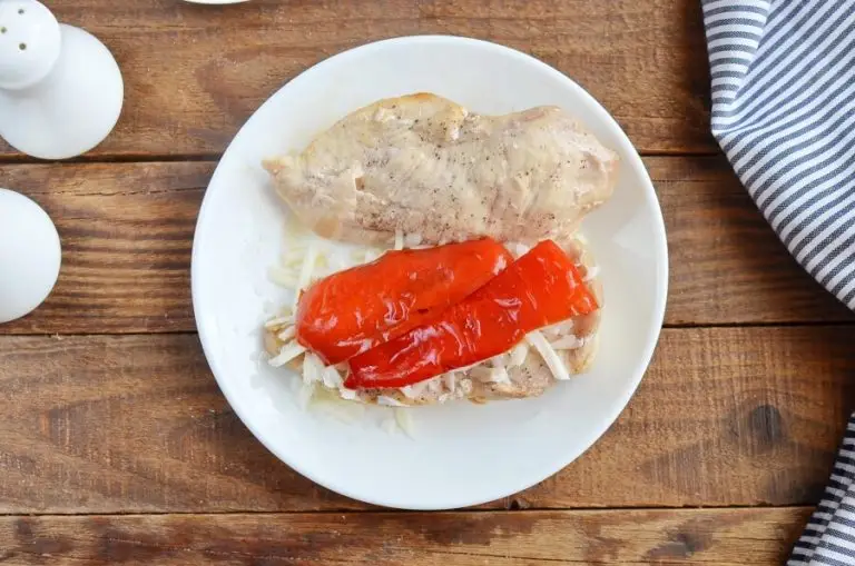 Step 6 - Red Pepper and Mozzarella Stuffed Chicken