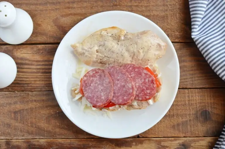 Step 7 - Red Pepper and Mozzarella Stuffed Chicken