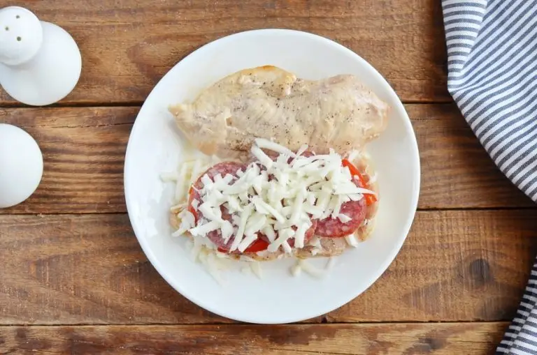 Step 7 - Red Pepper and Mozzarella Stuffed Chicken