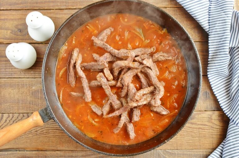 Sirloin Strips over Rice Recipe Cook.me Recipes