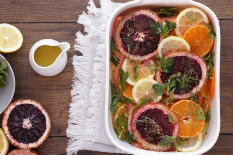 Step 4 - Slow Roasted Citrus Salmon