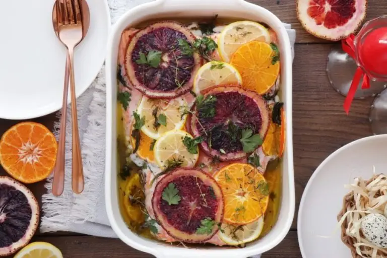 Step 6 - Slow Roasted Citrus Salmon