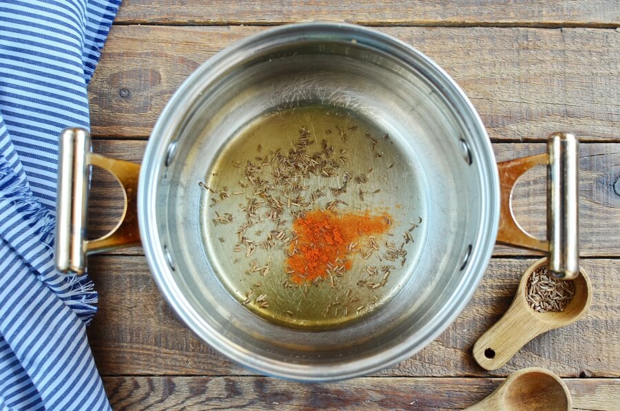 Spiced Carrot & Lentil Soup recipe - step 2