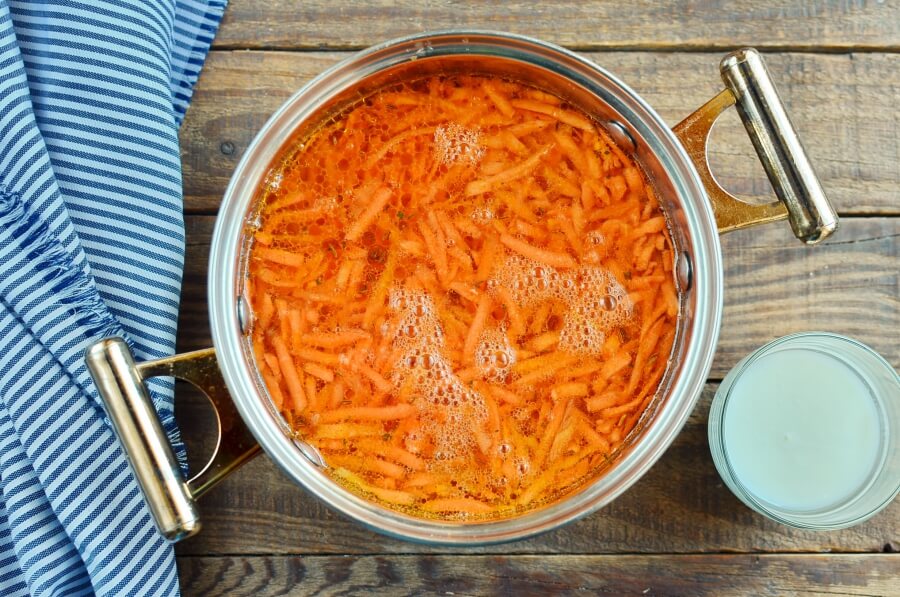 Spiced Carrot & Lentil Soup recipe - step 3