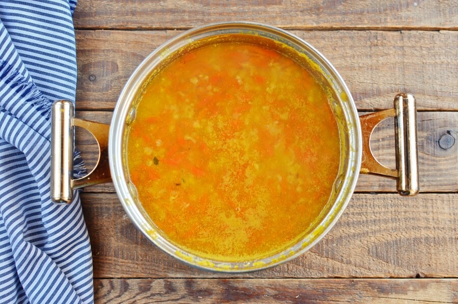 Spiced Carrot & Lentil Soup recipe - step 4
