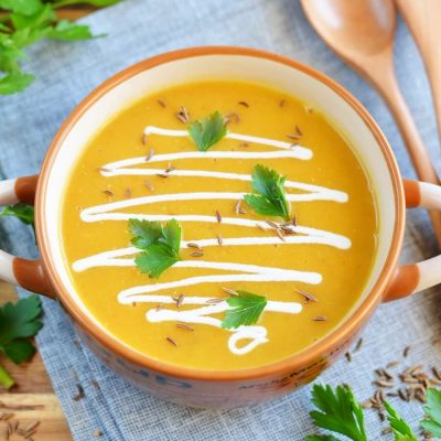 Spiced carrot & lentil soup Recipe-How To Make Spiced carrot & lentil soup-Delicious Spiced carrot & lentil soup