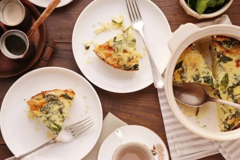 Step 8 - Spinach Millet Egg Bake