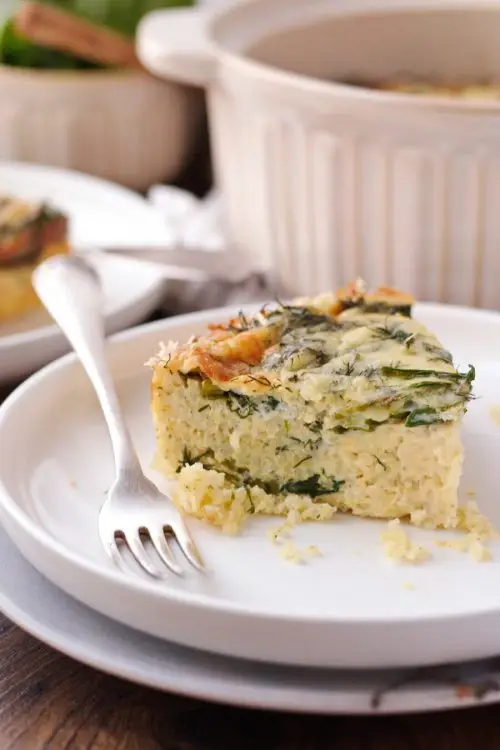 Spinach Millet Egg Bake