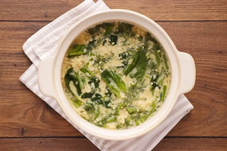 Step 5 - Spinach Millet Egg Bake