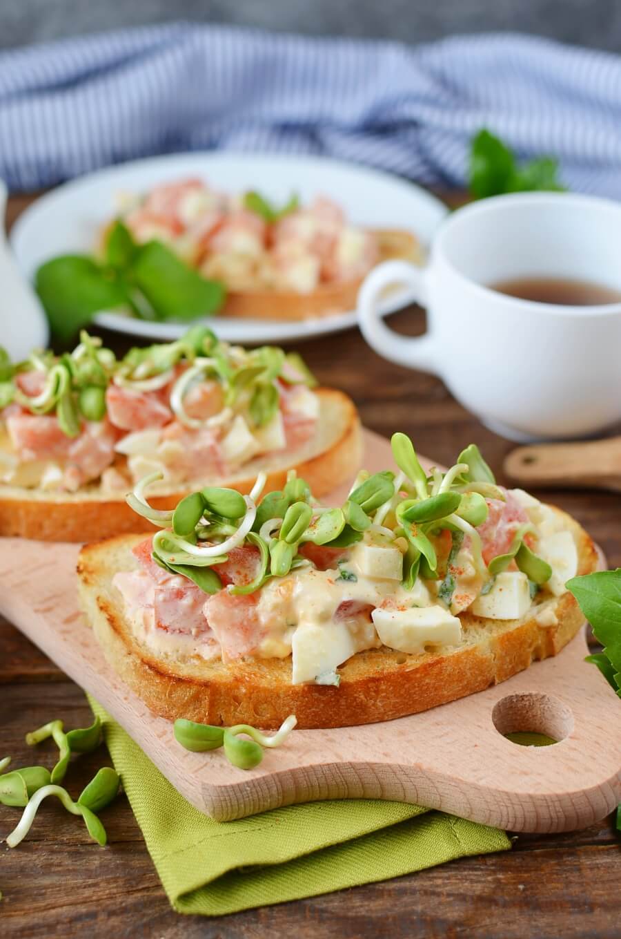 Tomato Egg Salad Recipe Cook.me Recipes