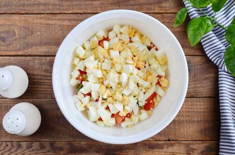 Step 5 - Tomato Egg Salad
