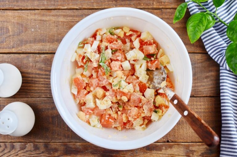 Step 6 - Tomato Egg Salad