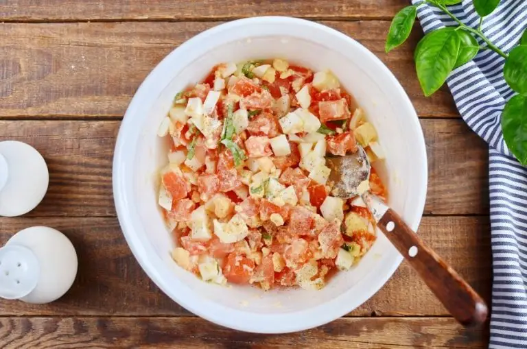 Step 6 - Tomato Egg Salad