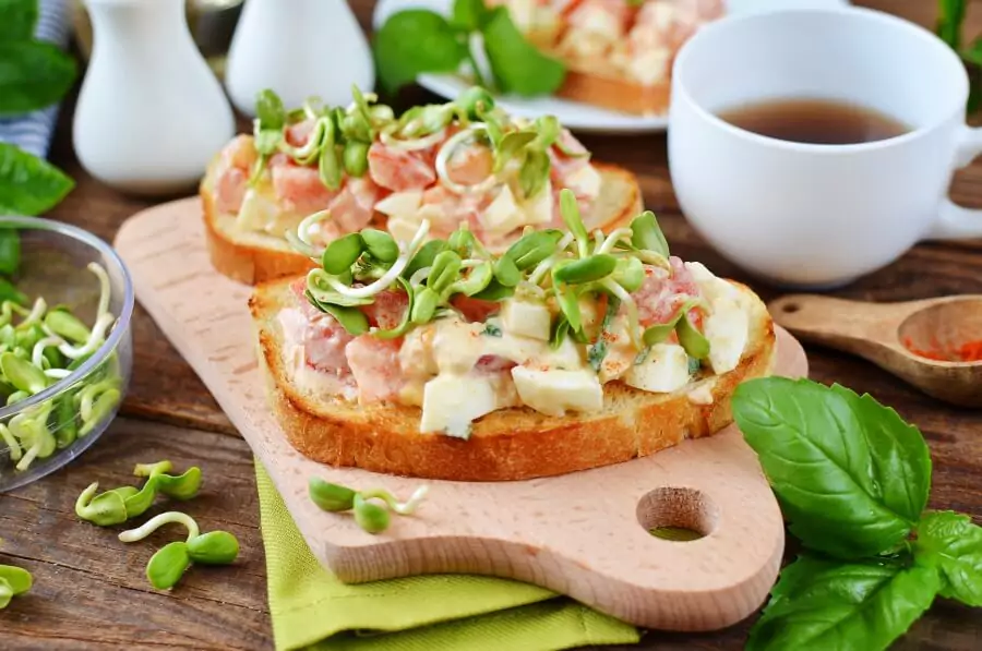 Tomato Egg Salad