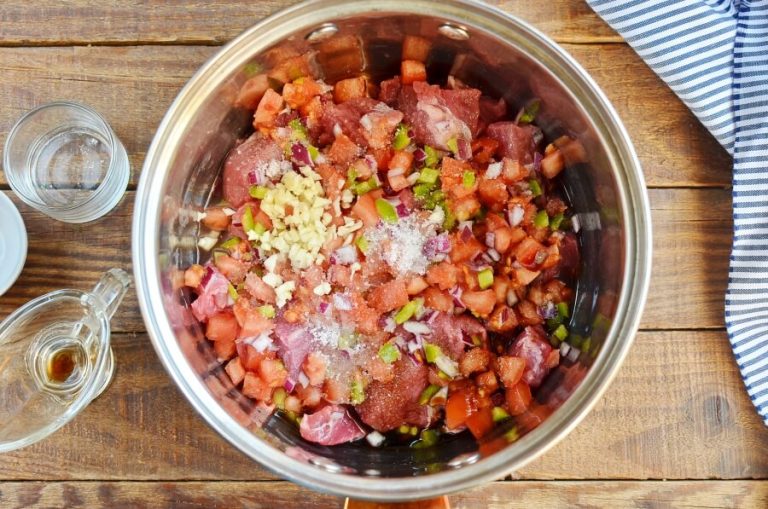 Step 1 - Tender Salsa Beef