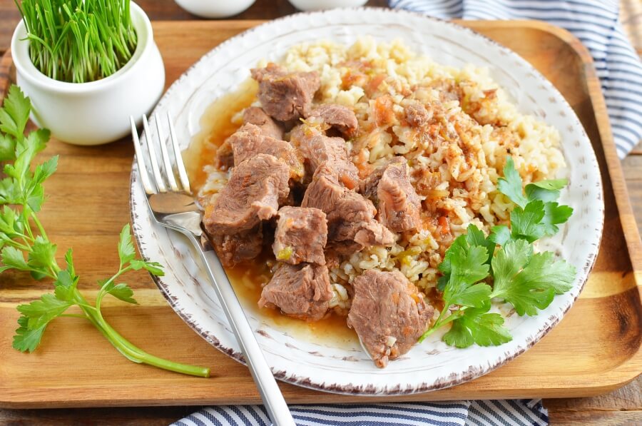 Tender Salsa Beef