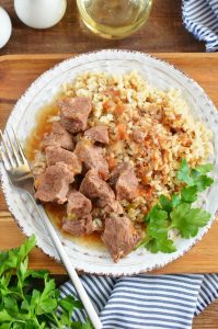 Tender Salsa Beef