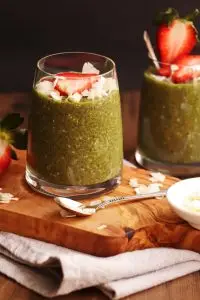 Vegan Matcha Chia Pudding