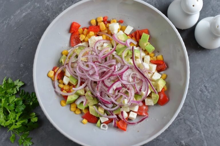 Step 4 - Vegetarian Ceviche Salad