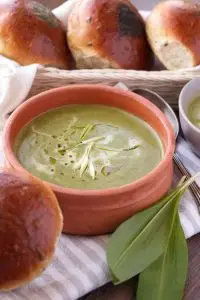 Wild Garlic & Nettle Soup