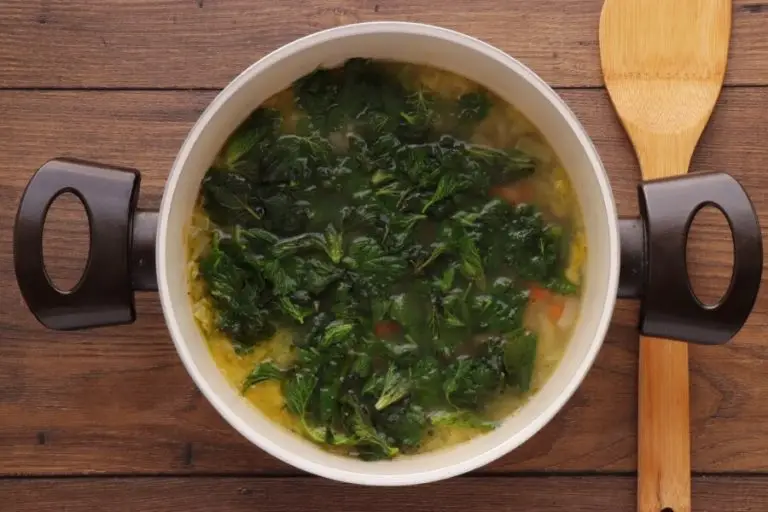 Step 4 - Wild Garlic & Nettle Soup