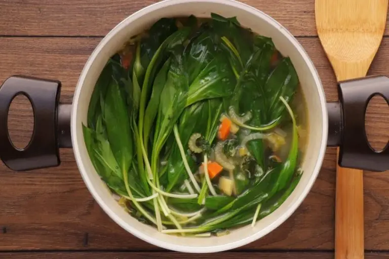 Step 4 - Wild Garlic & Nettle Soup