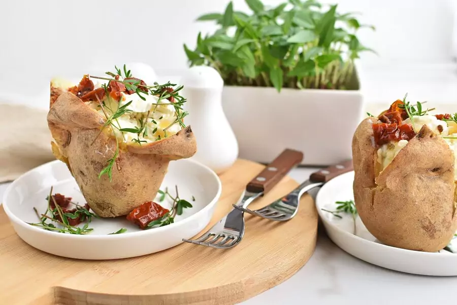 Cream Cheese Jacket Potato