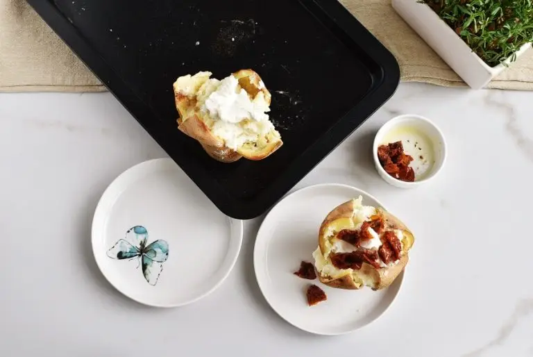 Step 7 - Cream Cheese Jacket Potato