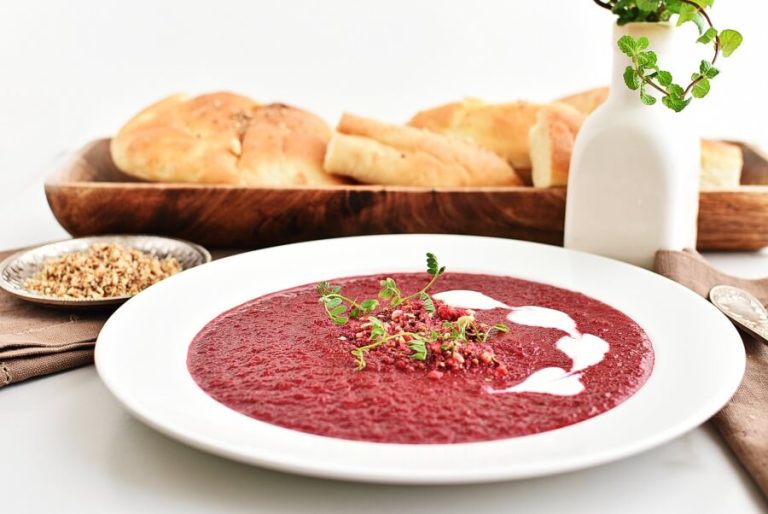 Step 7 - Beetroot, Cumin & Coriander Soup