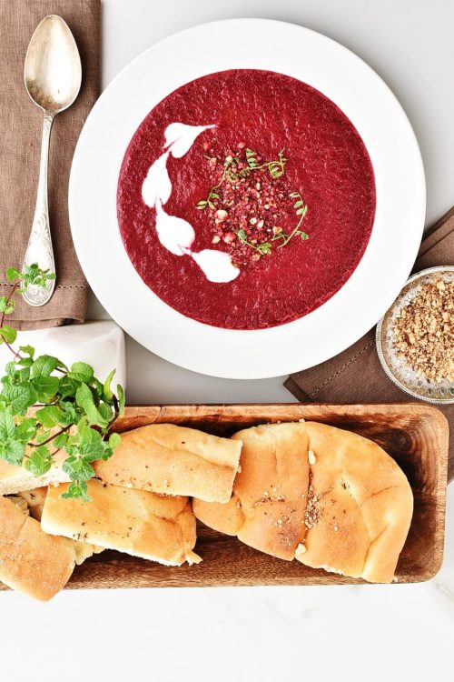 Beetroot, Cumin & Coriander Soup
