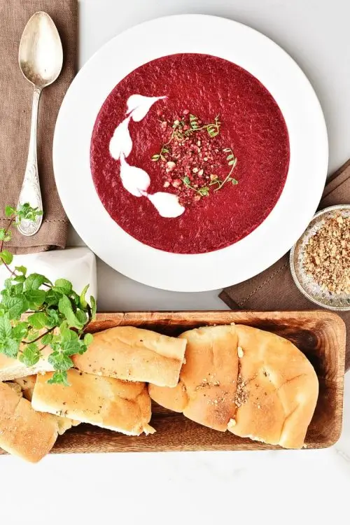 Beetroot, Cumin & Coriander Soup