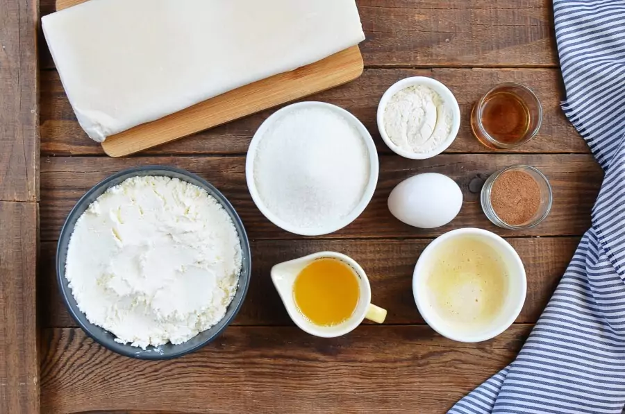 Ingredients for Best Sopapilla Cheesecake
