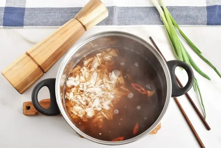 Step 6 - Brothy Poached Chicken with Mushrooms