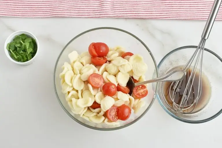 Step 3 - Bruschetta Pasta Salad
