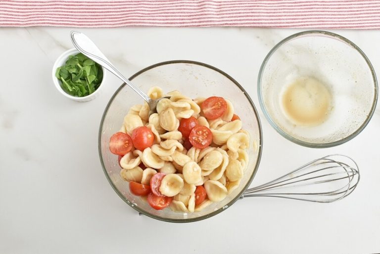 Step 4 - Bruschetta Pasta Salad