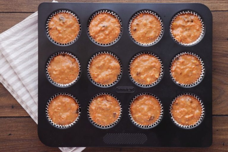 Step 9 - Carrot Cupcakes with Honey Cream Cheese