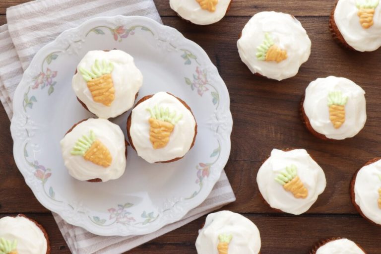 Step 12 - Carrot Cupcakes with Honey Cream Cheese