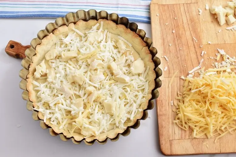 Step 8 - Cheese Board & Onion Tart