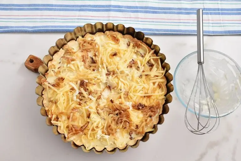 Step 9 - Cheese Board & Onion Tart