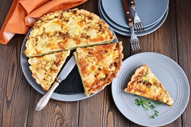 Step 11 - Cheese Board & Onion Tart