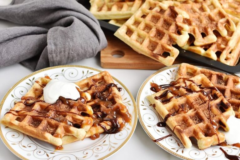 Step 9 - Churro Waffles