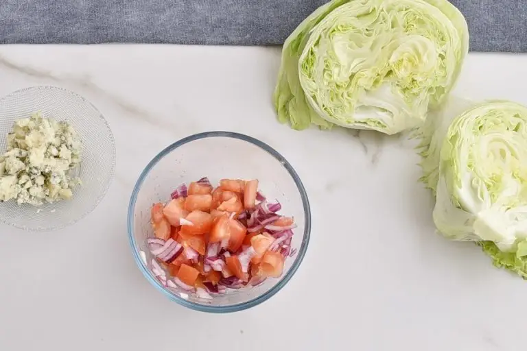 Step 2 - Classic Wedge Salad