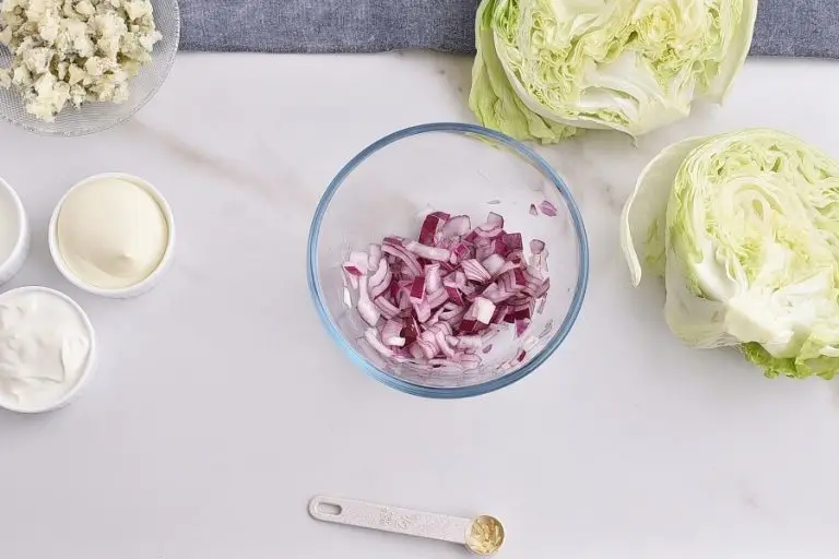Step 2 - Classic Wedge Salad