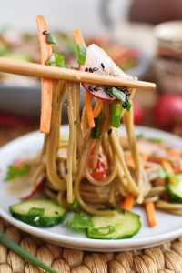 Cold Soba Noodle Salad