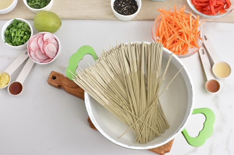 Step 1 - Cold Soba Noodle Salad